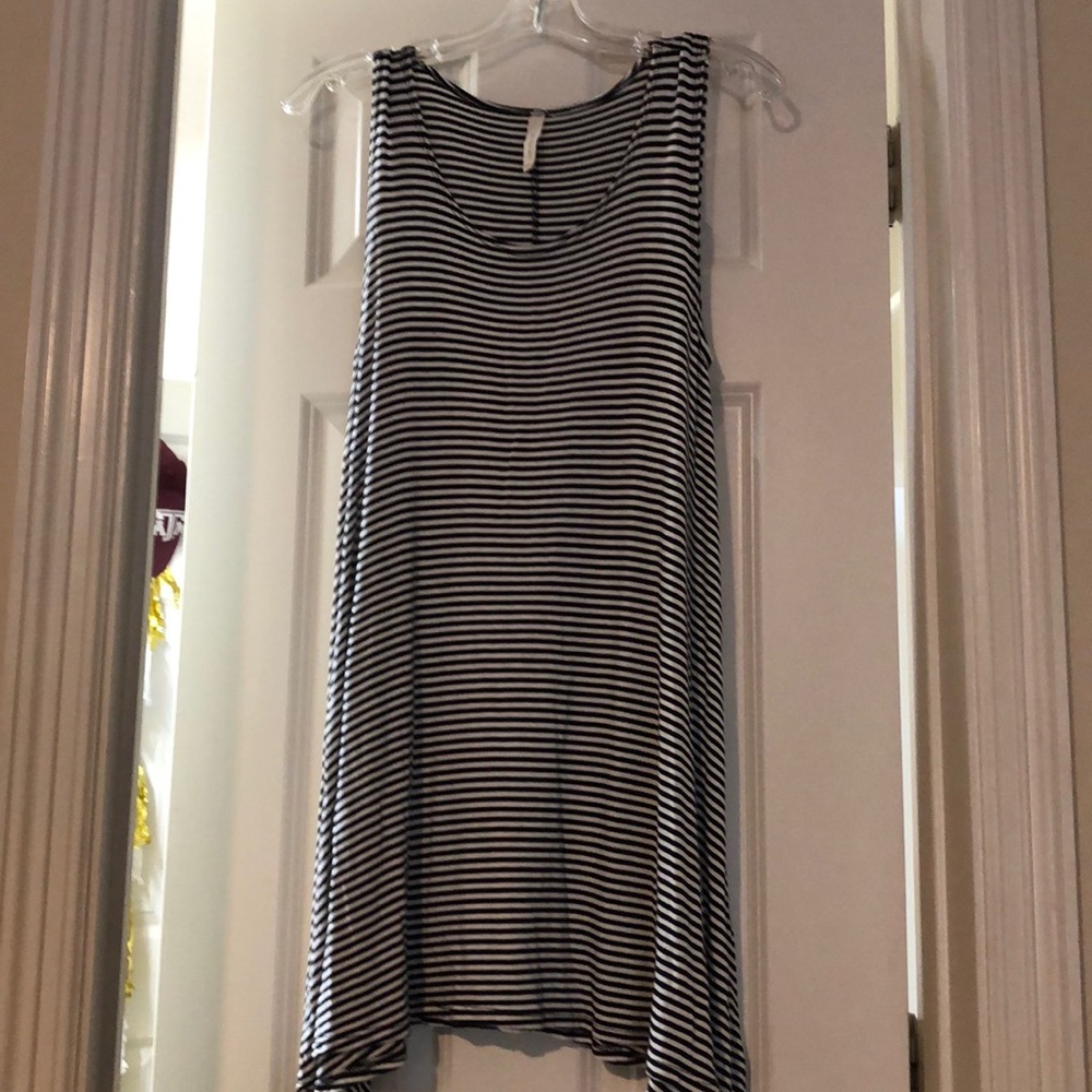 Striped T-shirt dress